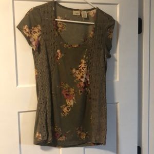 Floral t shirt